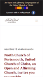 Mobile Screenshot of northchurchportsmouth.org